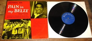 PRINCE BUSTER PAIN IN MY BELLY UK BLUE BEAT SKA LP 1965 SIGNED BY BUSTER EX CON - Picture 1 of 9