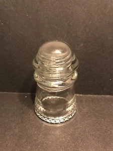 Hemingray - 9 Clear Glass Insulator - Picture 1 of 5