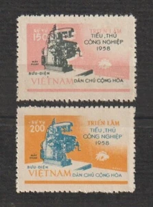 1958 North Vietnam Stamps Craft Fair, Hanoi Scott # O23 - O24 MNH - Picture 1 of 1