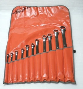 Snap-On 11 Piece XB Series 12 Pt. 10° Offset Box End Wrench Set 3/8" to 1-5/16" - Picture 1 of 20