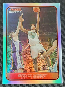 2006-07 BOWMAN CHROME - DAVID WEST - REFRACTOR #D 66/249 - Picture 1 of 2