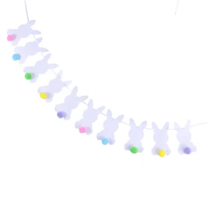 2 .5 Ostern Outdoor Decor Ostern Bunting Glücklich Ostern Banner - Bild 1 von 11