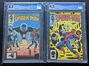 Spectacular Spider-Man #98 CGC 8.5 AND #99 CGC 9.2 - 1st Spot, 1st Spot cover
