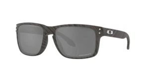 OAKLEY | NUOVO | HOLBROOK | 9102 - W9 | VENATURA DEL LEGNO | PRIZM NERO - Foto 1 di 3