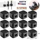 12Pcs Magnetic Winder Clip Cord Organizer Lead Management Charger Cable Holder