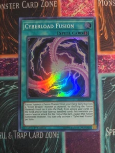 Yu-Gi-Oh! Cyberload Fusion LED3-EN014 1st Edition Super Rare NM b2/ - Picture 1 of 4