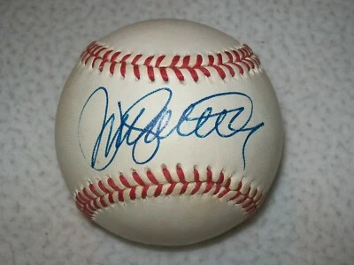 RYNE SANDBERG SIGNED AUTOGRAPHED NL BILL WHITE BASEBALL CHICAGO CUBS PSA - Image 1 of 4