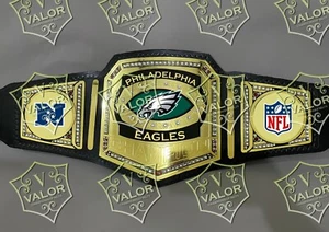 Philadelphia Eagles Super Bowl NFL Football Championship Fan Belt 2MM Brass - Picture 1 of 1