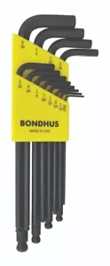 Bondhus 12 Stück Sae L-Form Sechskantschlüssel-Set, 10936, (2er-Packung), kostenloser Versand - Bild 1 von 1