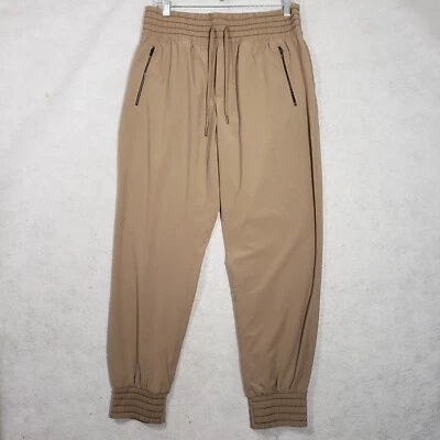 Athleta Camden Jogger Womens Size 8 Brown Khaki Pull On Pants Drawstring Pockets - Image 1 of 4