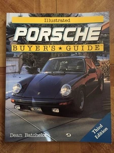 1990 ILLUSTRATED PORSCHE BUYERS GUIDE BOOK DEAN BATCHELOR - 3rd Edition - Picture 1 of 3