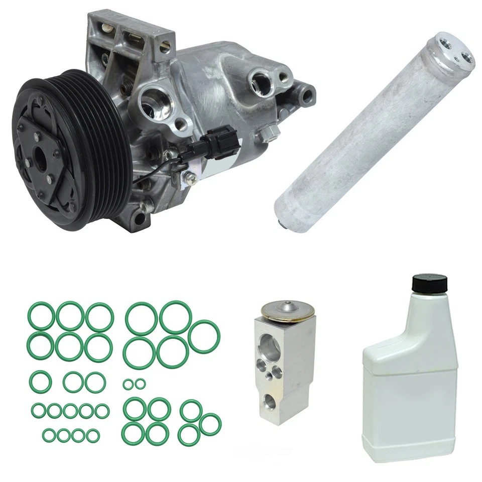 Kit de compressor e componentes AC compatível com 2012 Nissan Versa AR CONDICIONADO UNIVERSAL - Imagem 1 de 1