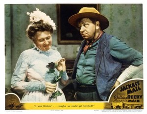 Jackass Mail Lobby Card Marjorie Main Wallace Beery 1942 Old Movie Photo
