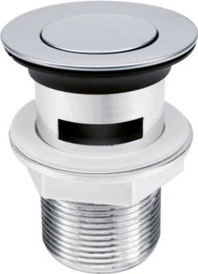 Ablaufgarnitur Pop Up Abfluss Ablauf Ventil Waschbecken Stöpsel Waschtisch 75483 - Bild 1 von 2