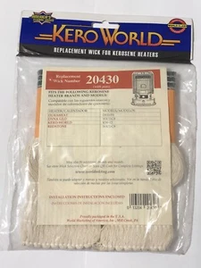 20430 Wick  DuraHeat DH1051 Wick Kero-World DynaGlo WK11C8 Kerosene Radiant - Picture 1 of 6
