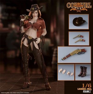 Figura 1/6 Long San Heavy Industries Vaquero Occidental Mujer Cazarrecompensas Marrón - Imagen 1 de 15