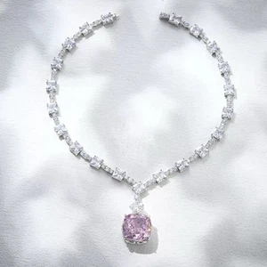 Zirconia necklace as her birthday present. - Picture 1 of 3