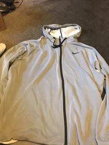 Nike Veneer Therma Fit Trainings-Hoodie mit durchgehendem Reißverschluss grau Herren BV2705-097 Größe 4xl - Bild 1 von 5
