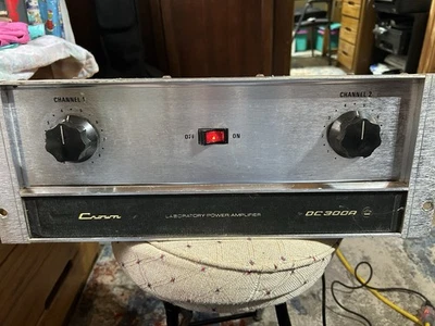 Vintage Crown DC300A  2-Channel Stereo Power Amplifier For Rack System. Works. - Image 1 of 4