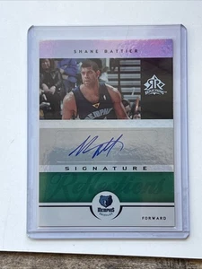 2005/ 2006 SHANE BATTIER Upper Deck SP Rookie Signature Reflections Serial #3/25 - Picture 1 of 2