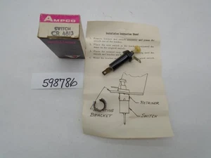 NOS Ampco Stoplight Switch CR 4813 1961-1969 Various Makes Models - Picture 1 of 3