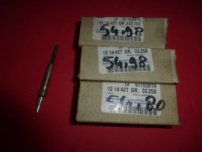 3 Spark Plugs Preheating GM 1214427 for Audi Chrysler Dodge Fiat Opel Frontera - Image 1 of 3