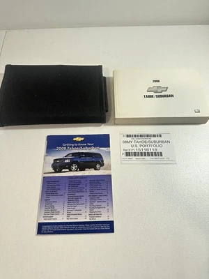 2008 Tahoe/Suburban Owners Manual Set Chevrolet 2007 - Image 1 of 3