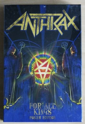 ANTHRAX - FOR ALL KINGS  LIMITED POKER EDITION BOX SET 2016  THRASH METAL NEU - Bild 1 von 3