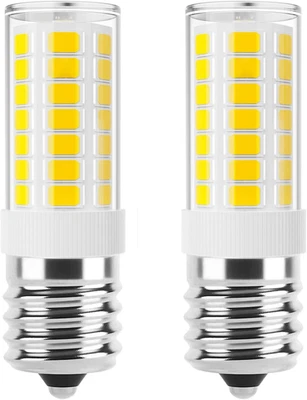 E17 LED Bulb Dimmable, Microwave Light Bulbs under Hood, 40W Incandescent Replac - Image 1 of 4