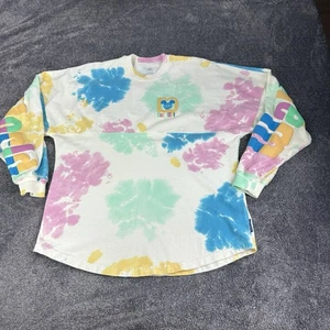 Walt Disney World Tie-Dye Spirit Jersey Women’s Medium Crew Neck Pullover Shirt - Picture 1 of 18