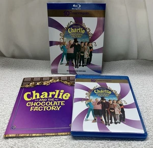 Charlie and the Chocolate Factory 10th Anniversary Blu-ray W/booklet - Imagen 1 de 3