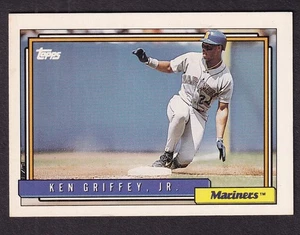 1992 Topps Baseball card #50 Seattle Mariners Ken Griffey Jr - Picture 1 of 2