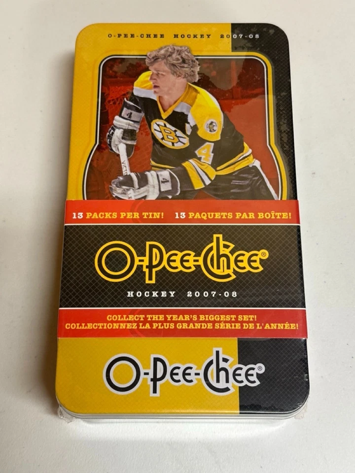 2007-08 O-Pee-Chee Hockey Tin BRAND NEW FACTORY SEALED - Image 1 of 1