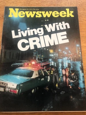Newsweek December 18, 1972 - Living with Crime  &  Flight of Apollo 17 - Image 1 of 4