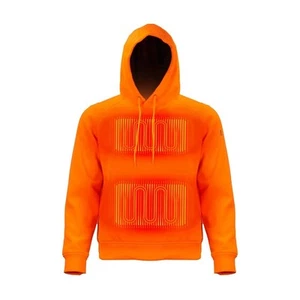 Mobile Warming Phase Men's 7.4V Battery Heated Hoodie ORange in Medium Size - Picture 1 of 3