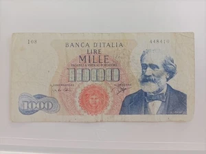 Banconota 1000 Lire Verdi 1° Tipo 14/07/1962 - Foto 1 di 4