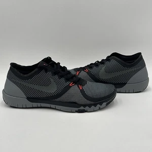Nike Free Trainer 3.0 V4 Black Grey Orange 2015 Size 10.5 Brand New 749361-001 - Picture 1 of 22