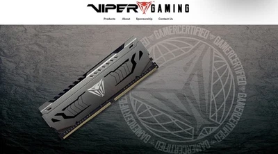 Patriot Viper Steel DDR4 32GB (1 X 32GB) 3200 Mhz Module - PVS432G320C6 - Image 1 of 3