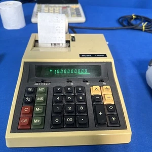 VTG Royal 10 Digit Printing Calculator 2100PD Tested Works Great! - Picture 1 of 6