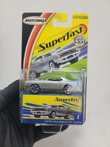 Matchbox Superfast 1970 Plymouth Cuda #4 Limited Edition  - Picture 1 of 15