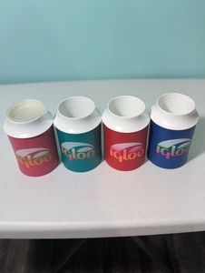 Vintage Igloo Can Cooler Foam/ plastic Beer Koozie Set of 4 Made In USA - Picture 1 of 15