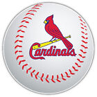 St. Louis Cardinals MLB Logo Piłka Zderzak samochodowy Naklejka - 9'', 12'' lub 14''