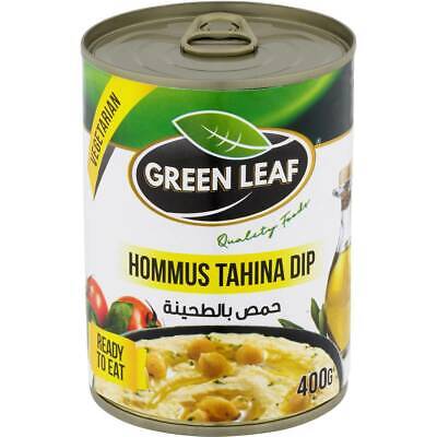 Green Leaf Hommus Tahina Tahini Dip 400g - Lebanese Chick Peas Dip • 8.50$