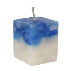 Small Square Multi-colored Candle - Picture 1 of 5