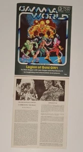 GAMMA WORLD GW1 - LEGION OF GOLD + Albuquerque Starport Mini Module - Picture 1 of 13