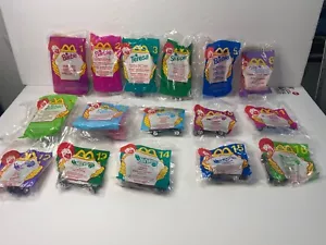 1999 Mattel Barbie/Hot Wheels McDonalds Happy Meal Toys Complete Set of 16 - Picture 1 of 17