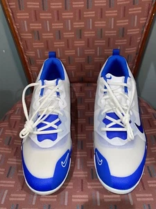New Men’s Sz 10.5 Nike Force Zoom Trout 9 Metal Baseball Cleats Blue FB2907-101 - Picture 1 of 9