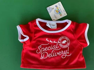 Construye un oso de tamaño completo Teddy Bear Clothing - Nueva ~ Camiseta de entrega especial - Imagen 1 de 1
