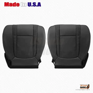 Driver and Passenger Bottom Leather Cover Black 2010 - 2014 Ford F150 Raptor SVT - Picture 1 of 10