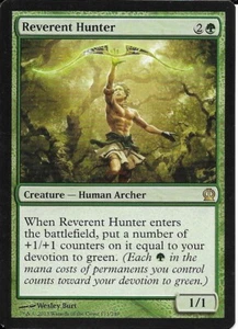 Magic the Gathering - Magic the Gathering - Reverent Hunter - Theros - Imagen 1 de 2